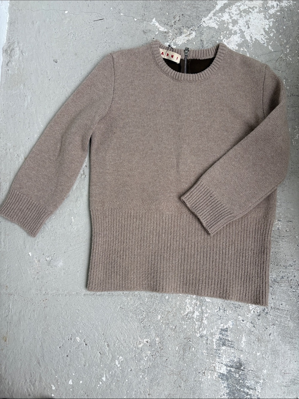 Marni crew neck wool sweater